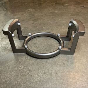 Big Boss 16 Quart Oil-Less Fryer Replacement Bowl Holder Base #8605 Silver